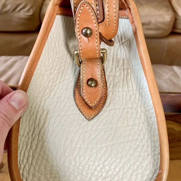 Dooney & Bourke Vintage Leather Satchel - Picture 3 of 16